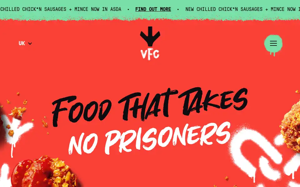 Screenshot of vfcfoods.com