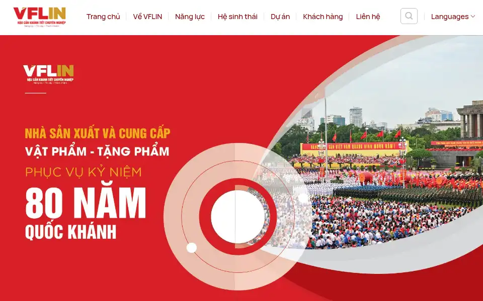 Screenshot of vflin.com