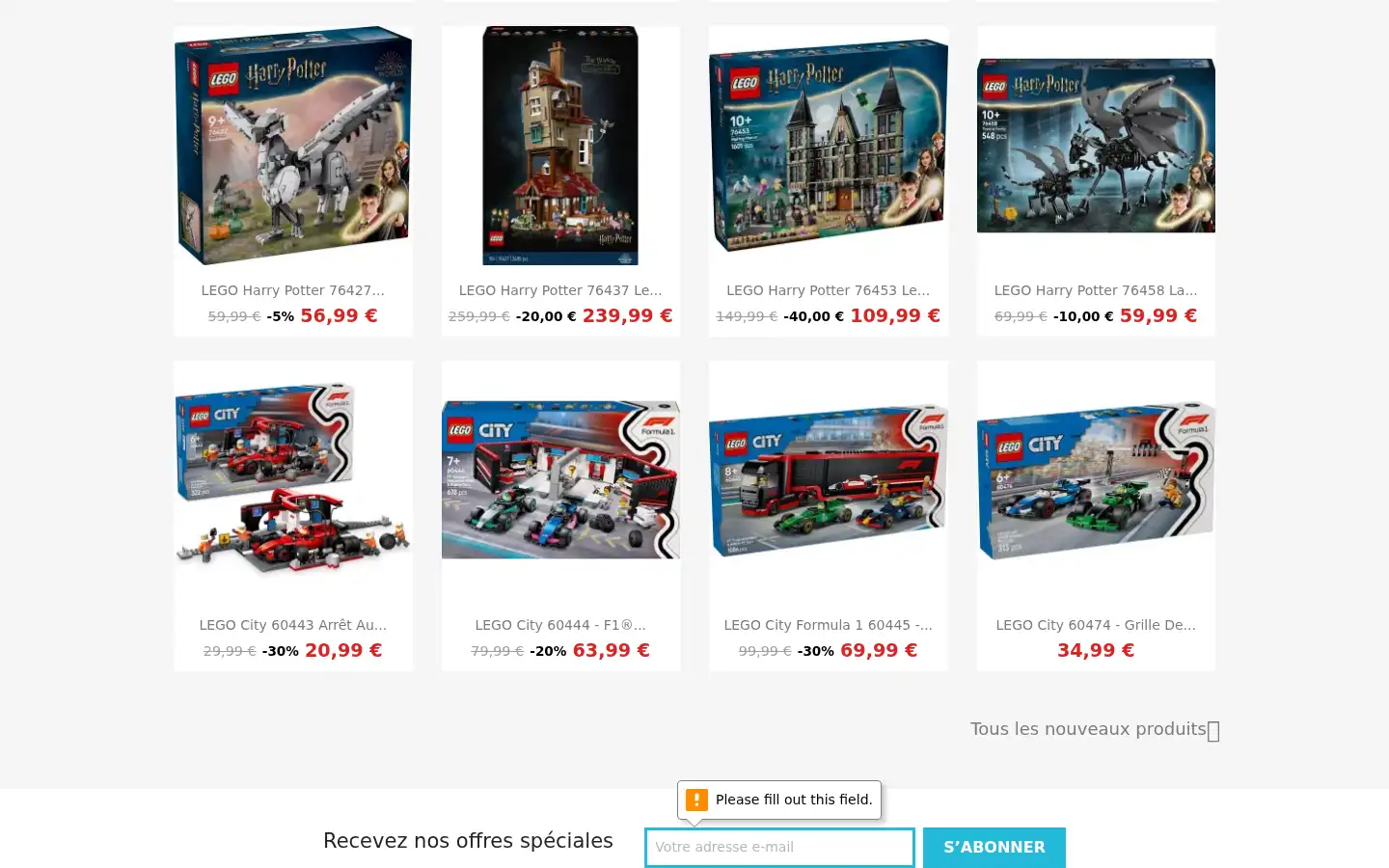 Screenshot of vgndeals.be