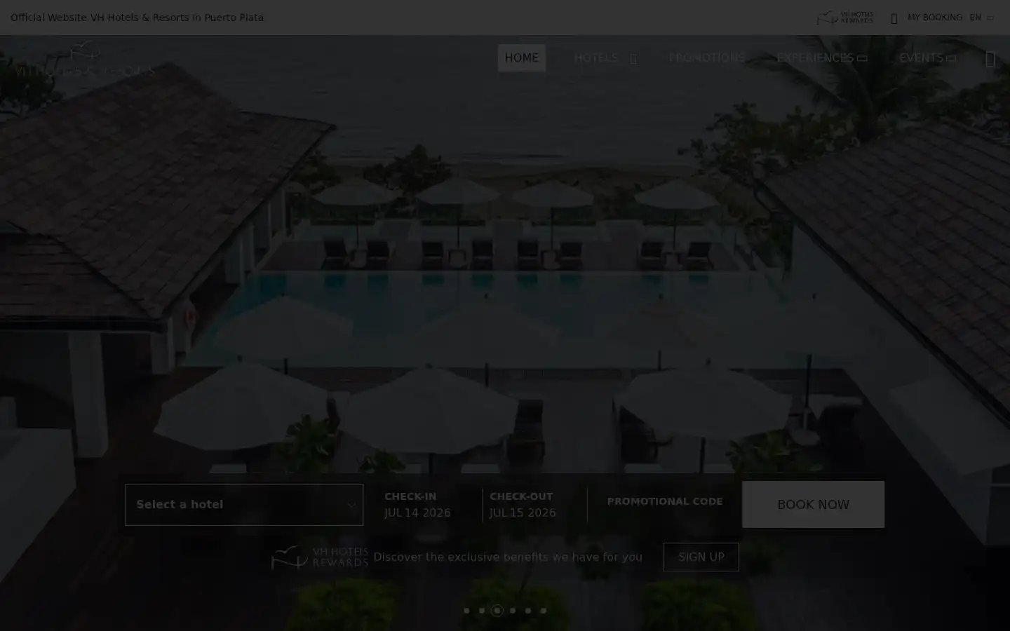 Screenshot of vhhr.com