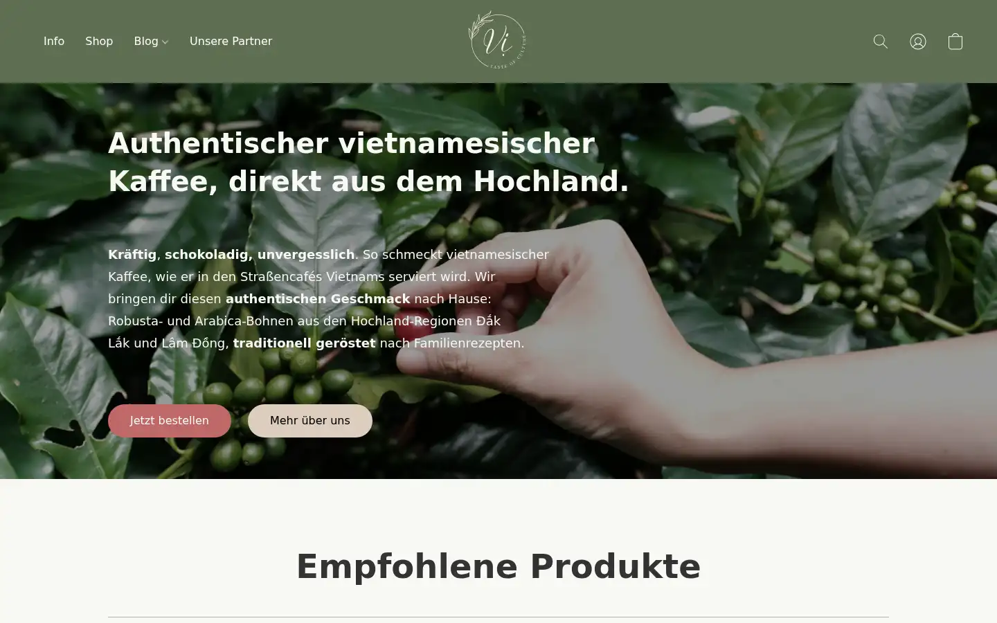 Screenshot of vi-onlineshop.com