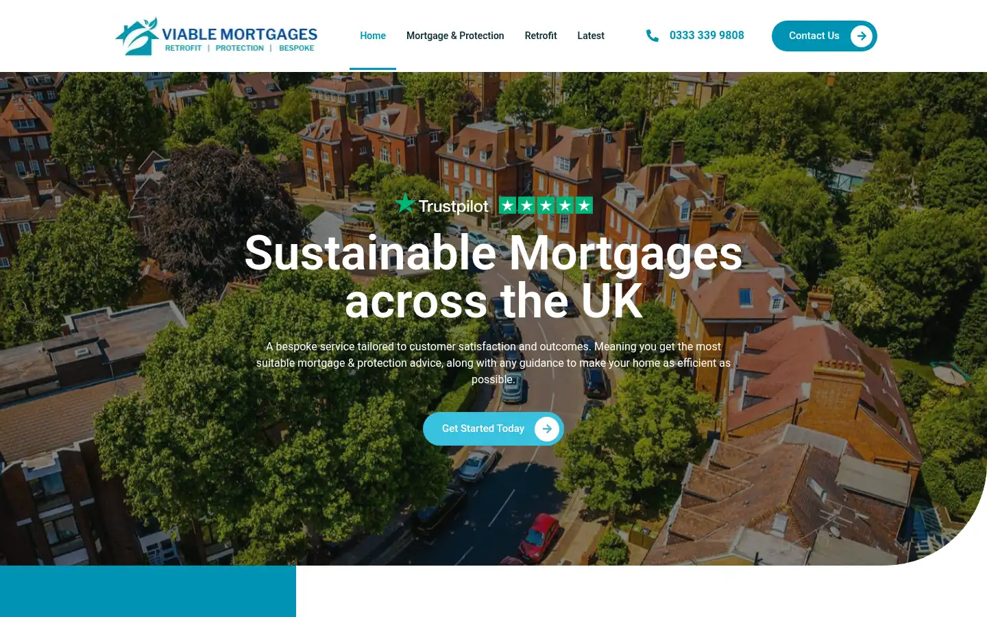 Screenshot of viablemortgages.co.uk