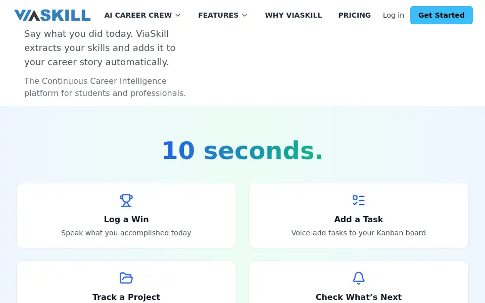Screenshot of viaskill.com