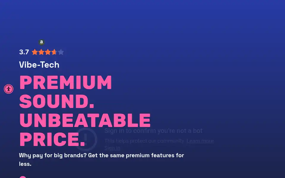 Screenshot of vibe-tech.co.uk