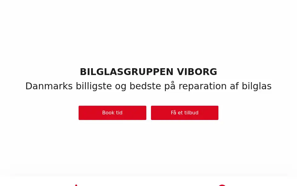 Screenshot of viborgbilglas.dk