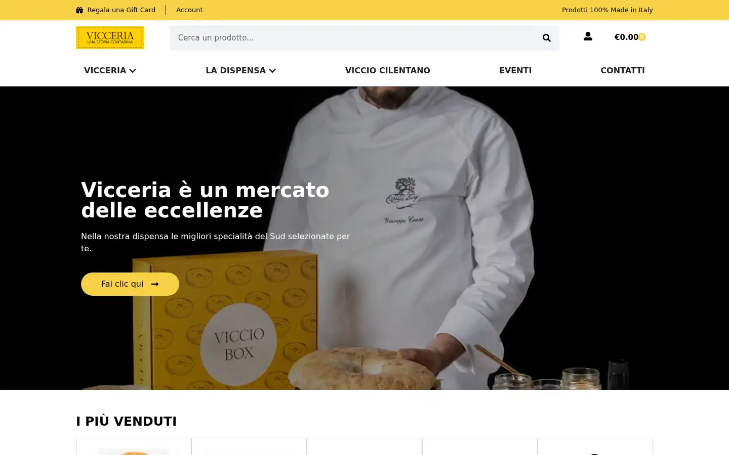 Screenshot of vicceria.com