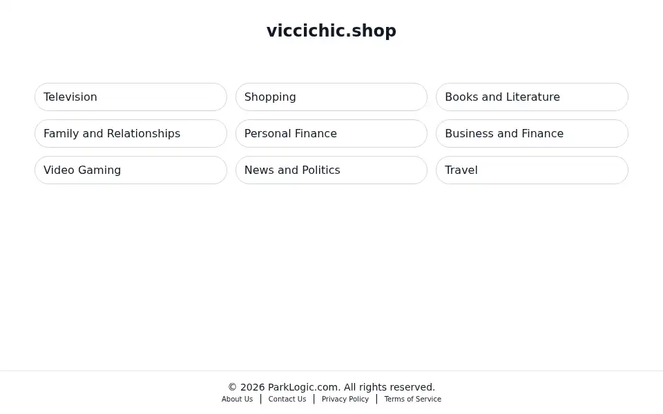 Screenshot of viccichic.shop