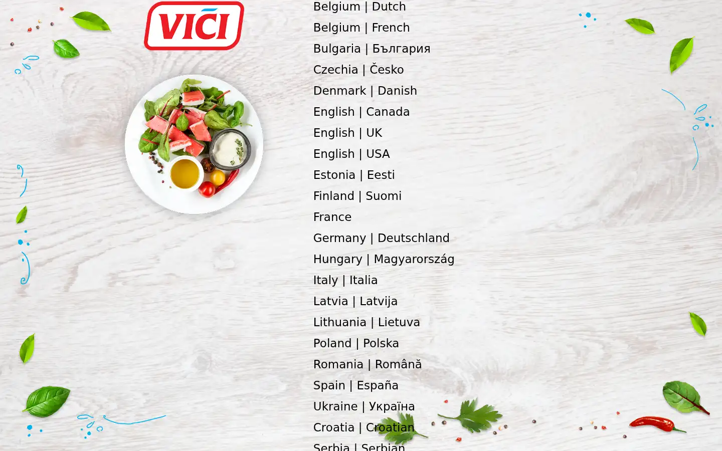 Screenshot of vici.eu