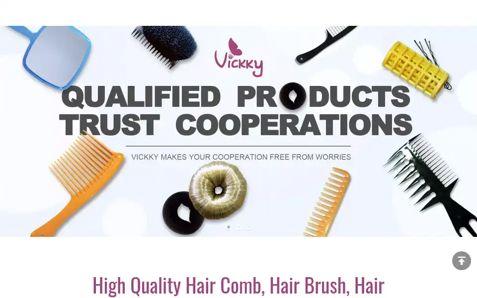 Screenshot of vickkybeauty.com