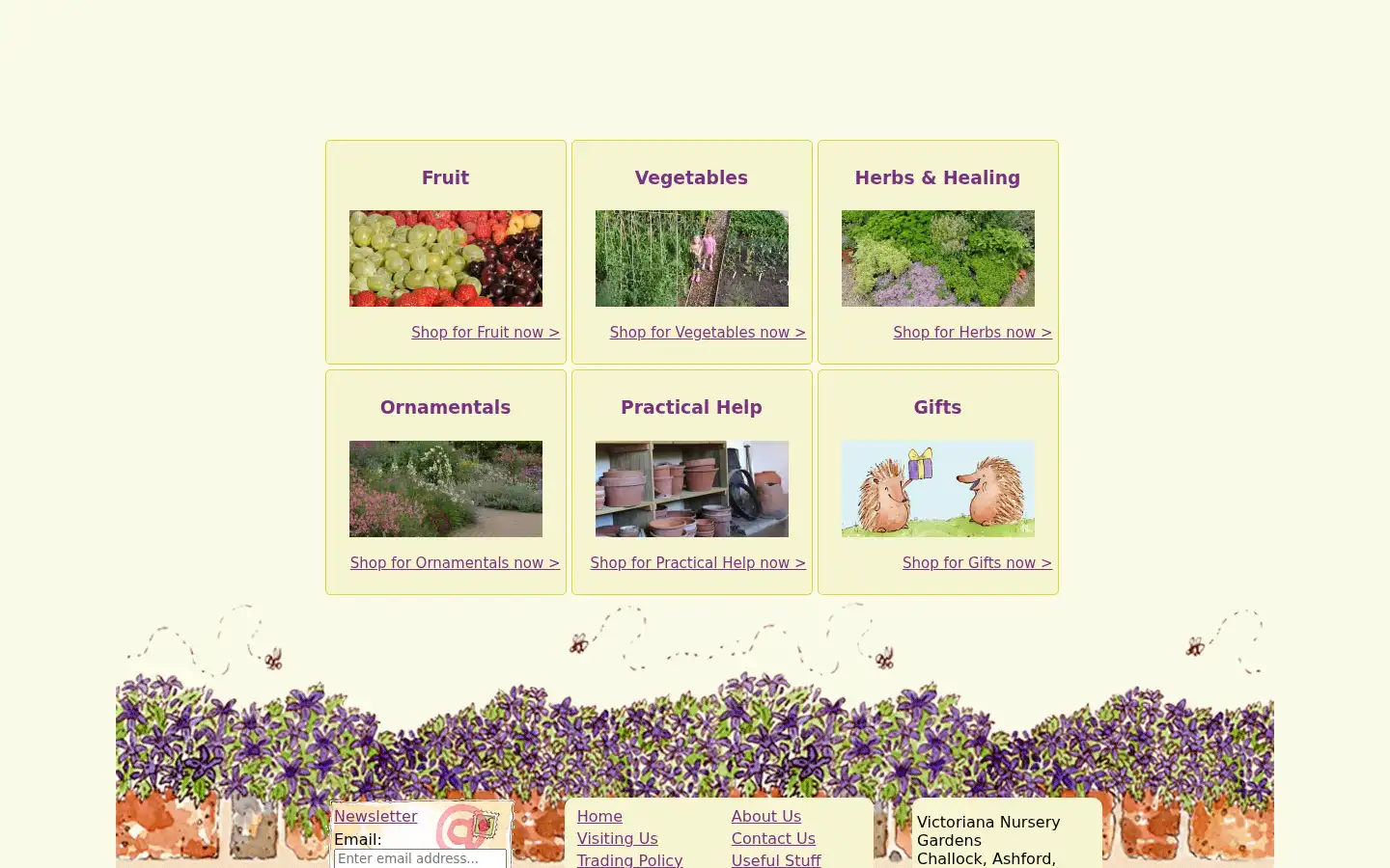 Screenshot of victoriananursery.co.uk