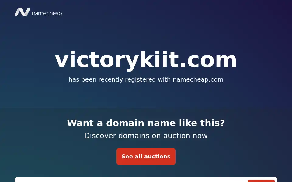 Screenshot of victorykiit.com