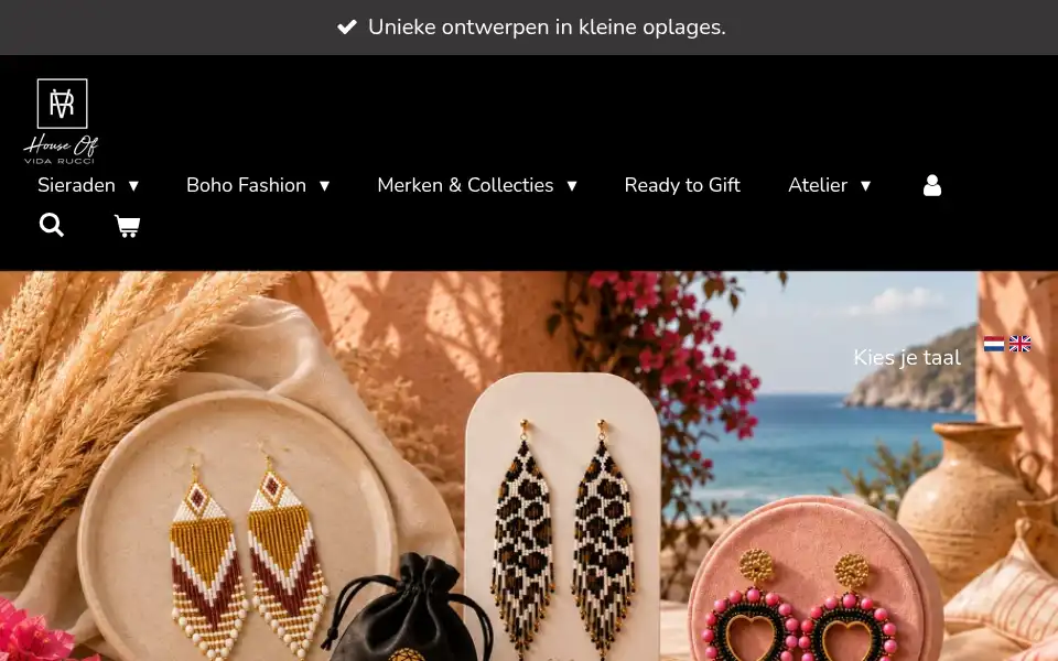 Screenshot of vidarucci.com