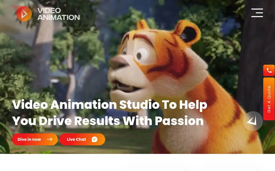 Screenshot of videoanimation.us