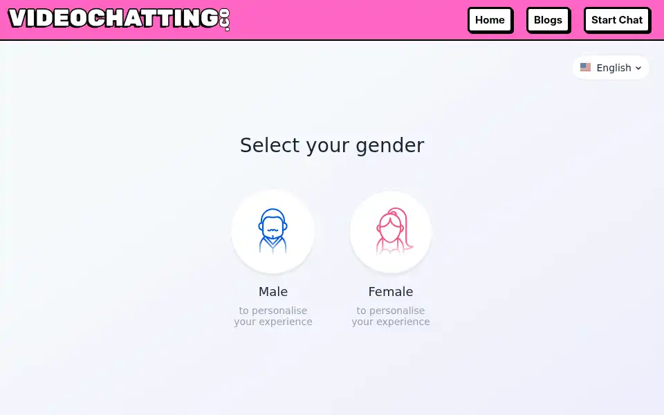 Screenshot of videochatting.co