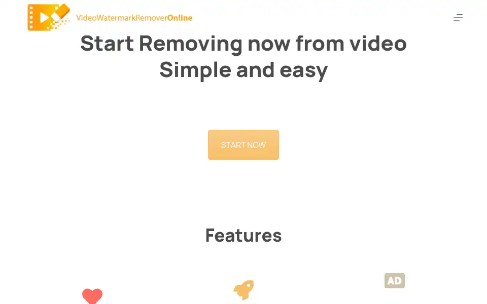 Screenshot of videowatermarkremoveronline.com