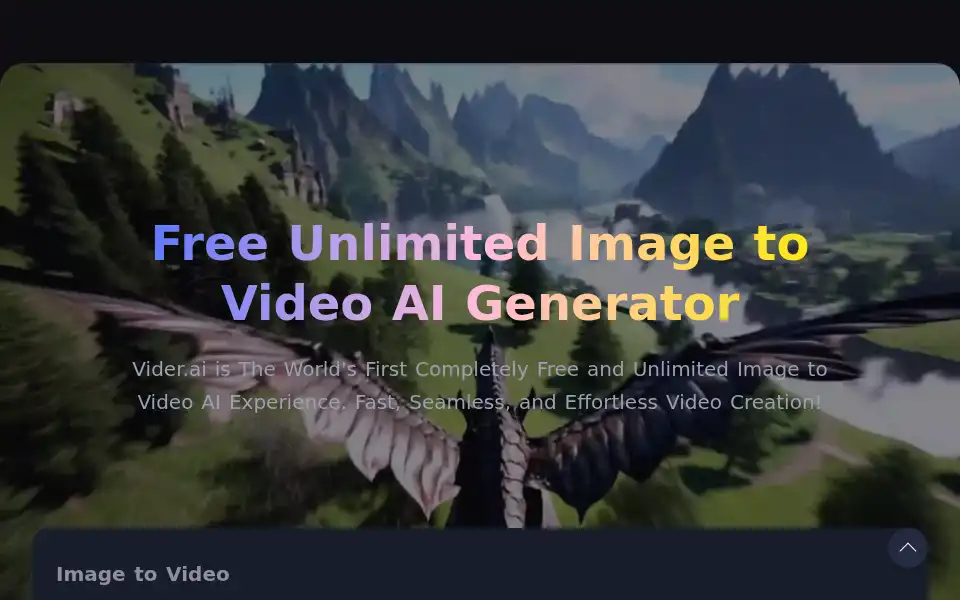 Screenshot of vider.ai