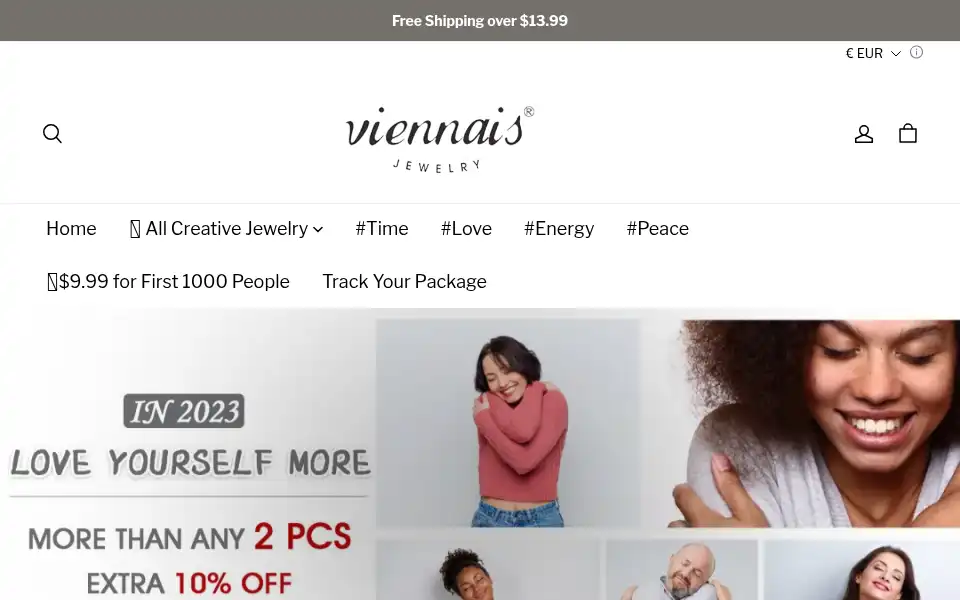Screenshot of viennais.com