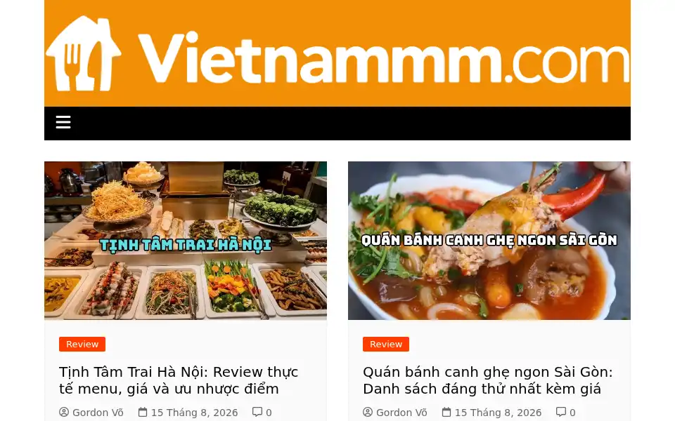 Screenshot of vietnammm.com