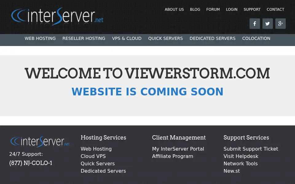 Screenshot of viewerstorm.com