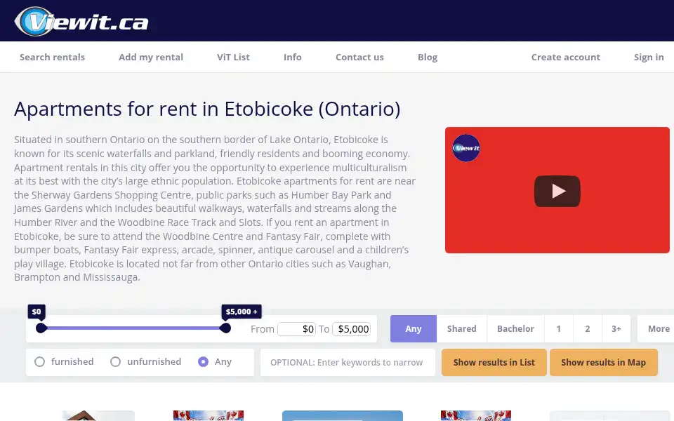 Screenshot of viewit.com