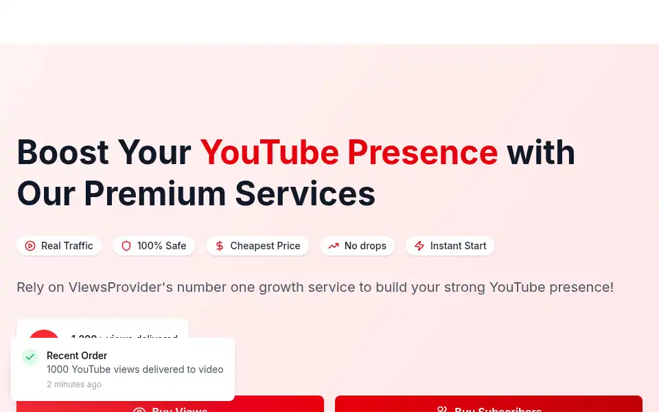 Screenshot of viewsprovider.io