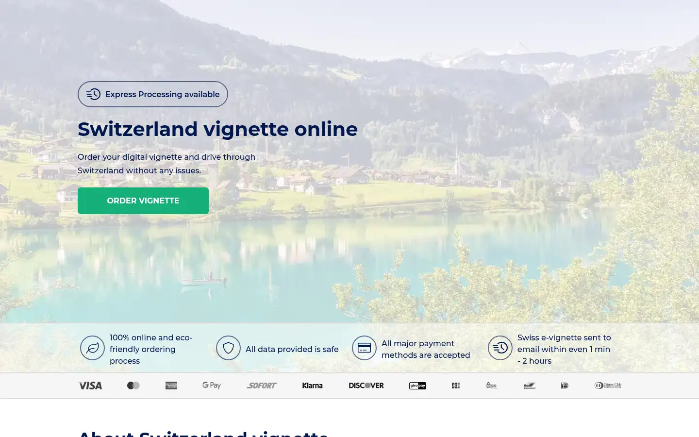 Screenshot of vignette-schweiz.com