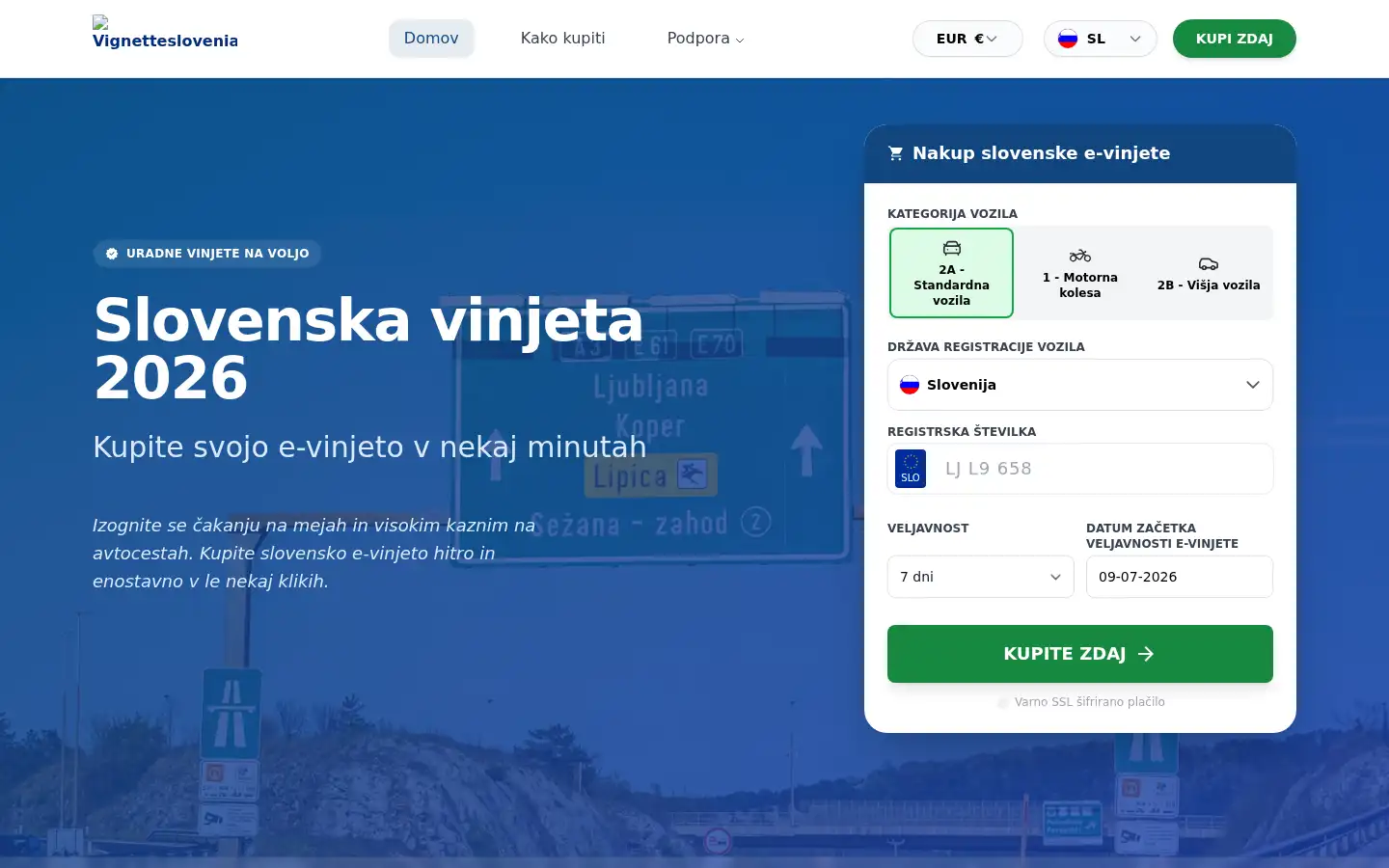 Screenshot of vignetteslovenia.si
