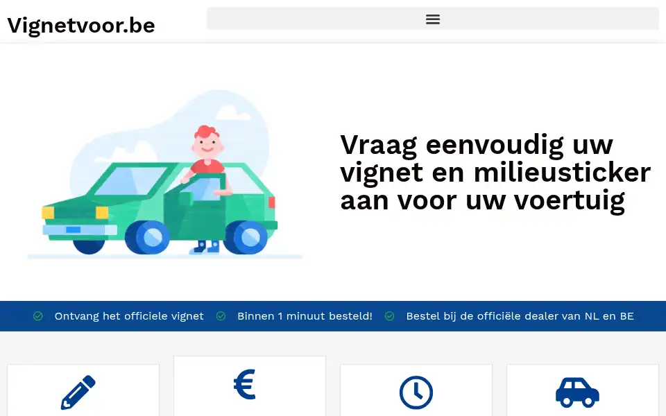 Screenshot of vignetvoor.be
