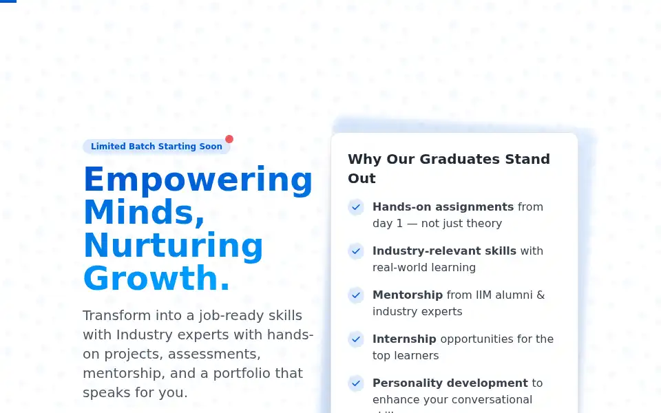 Screenshot of vikasa.co.in