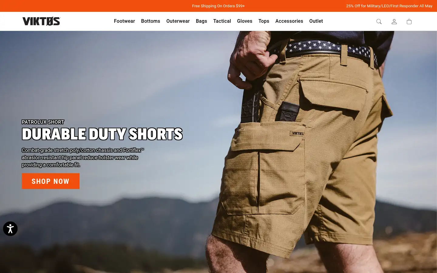 Screenshot of viktos.com