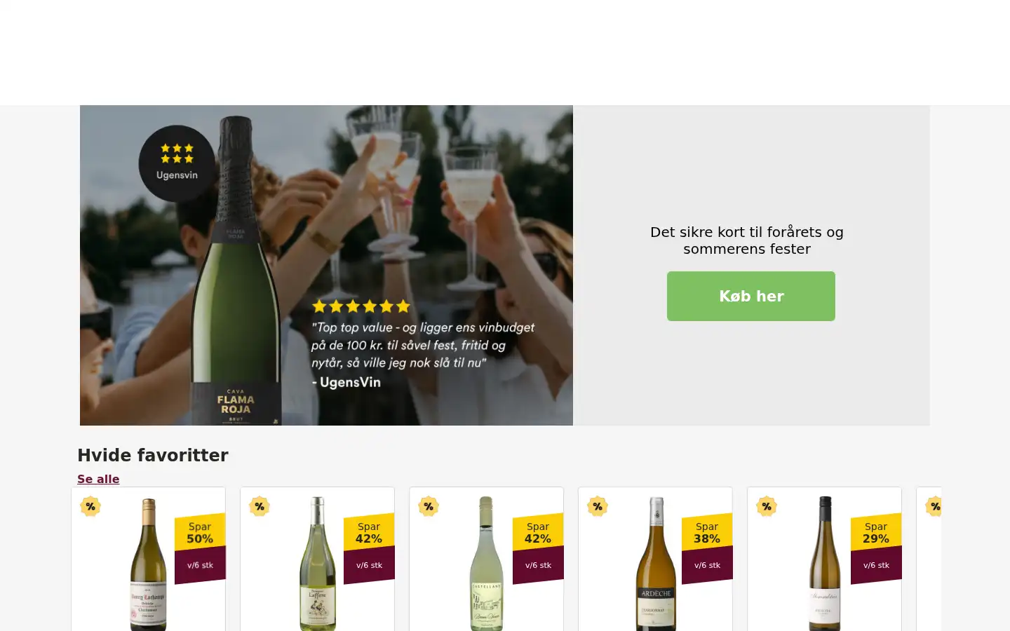 Screenshot of vildmedvin.dk
