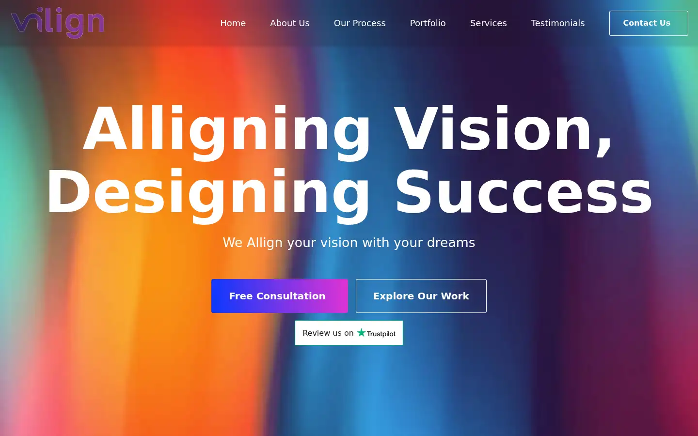 Screenshot of vilign.net