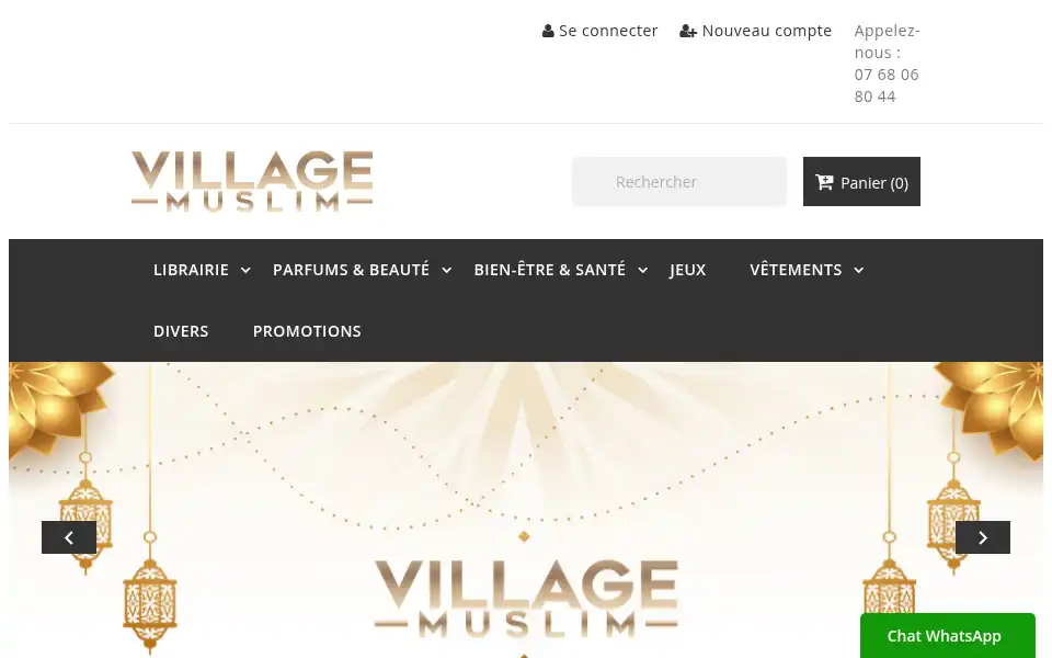 Screenshot of villagemuslim.com