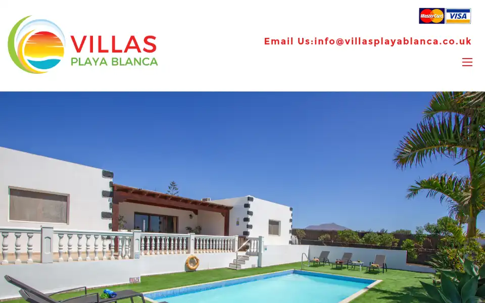 Screenshot of villasplayablanca.co.uk