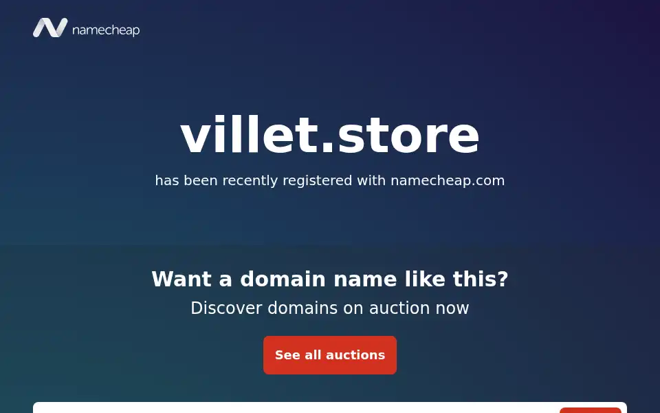 Screenshot of villet.store