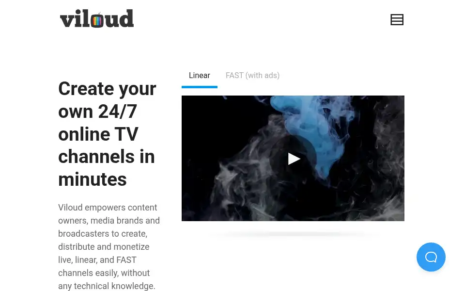 Screenshot of viloud.tv