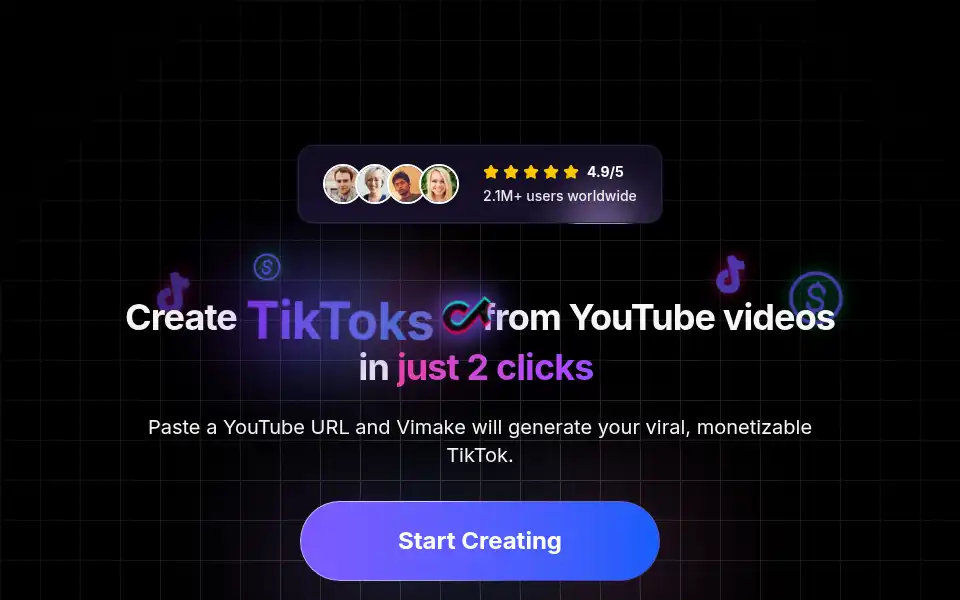 Screenshot of vimake.ai