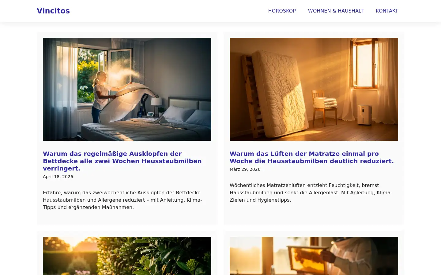 Screenshot of vincitos.com