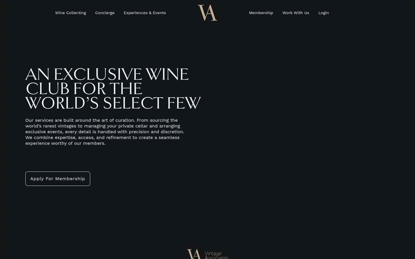 Screenshot of vintage-associates.co.uk