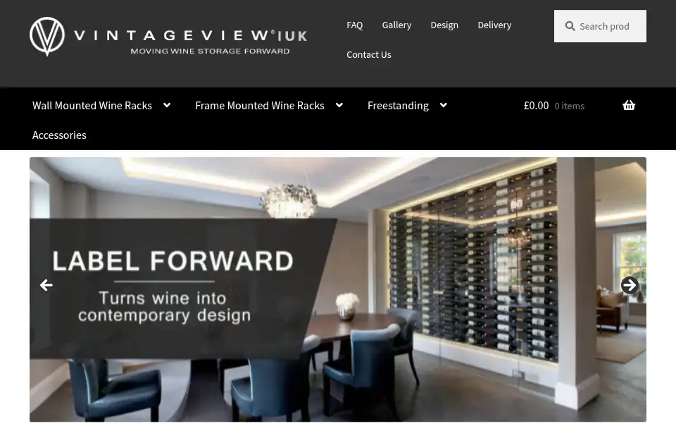 Screenshot of vintageview.co.uk