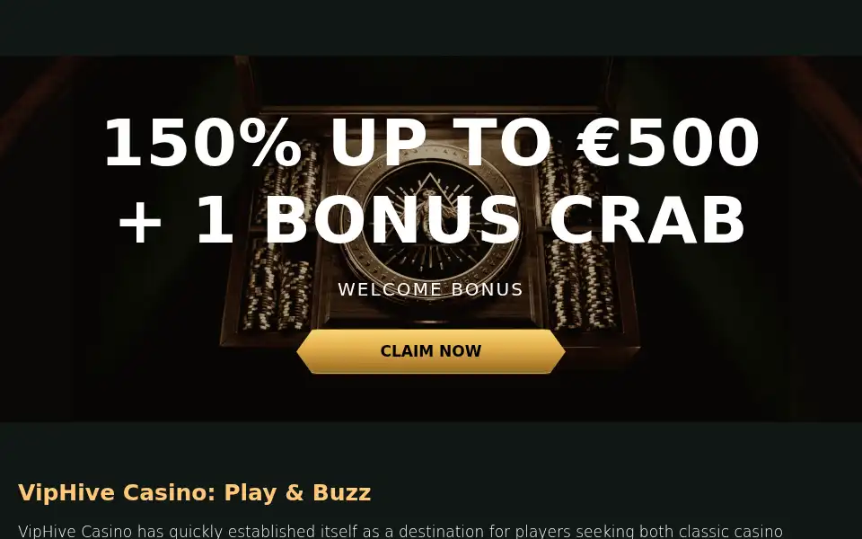 Screenshot of vip-hive.com