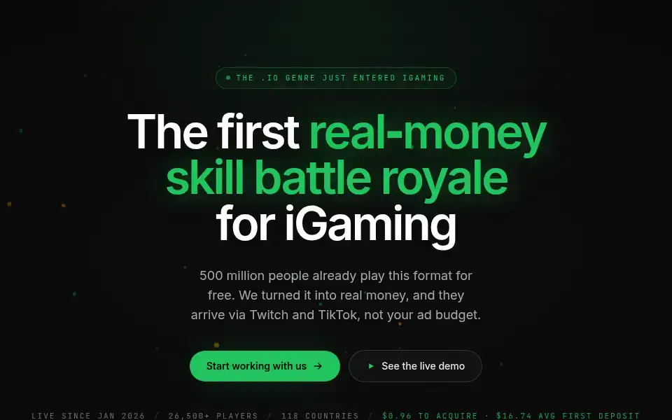 Screenshot of viperroyale.com