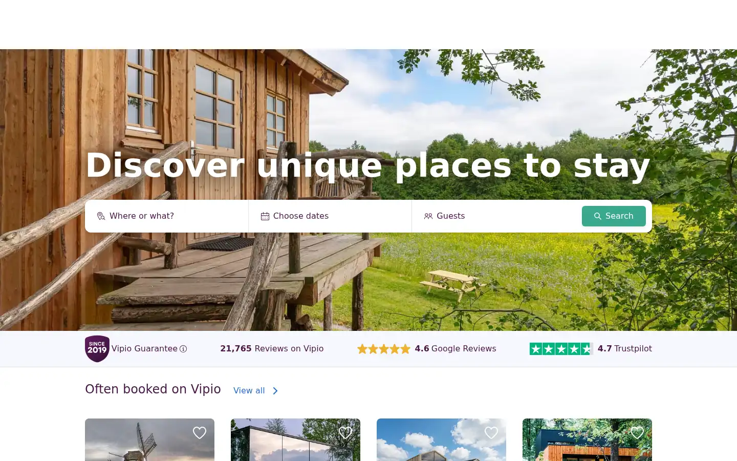 Screenshot of vipio.com