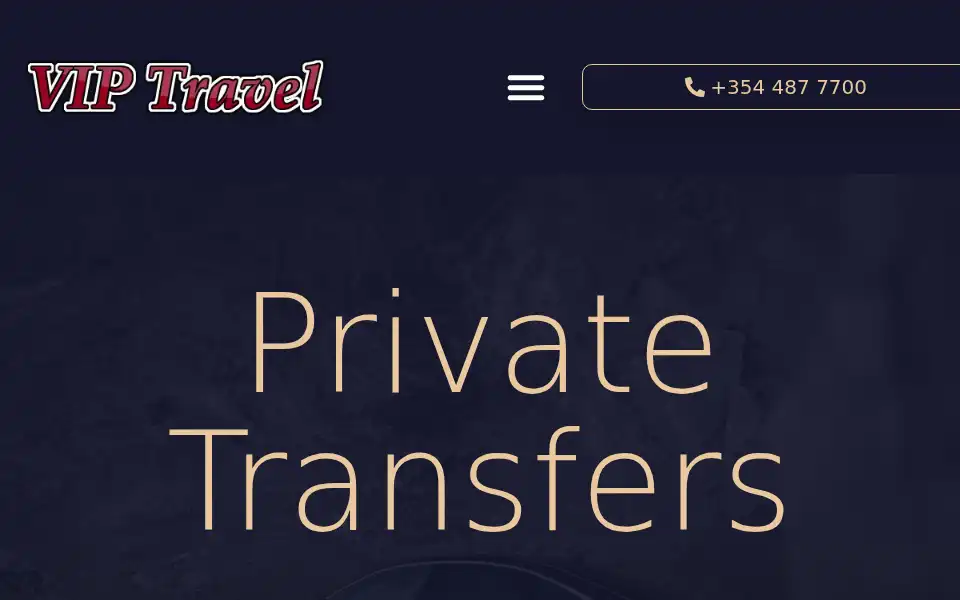 Screenshot of viptravel.is