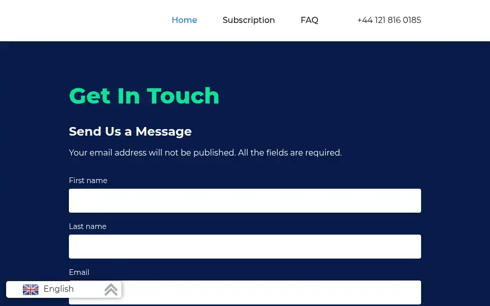 Screenshot of viralreachr.com