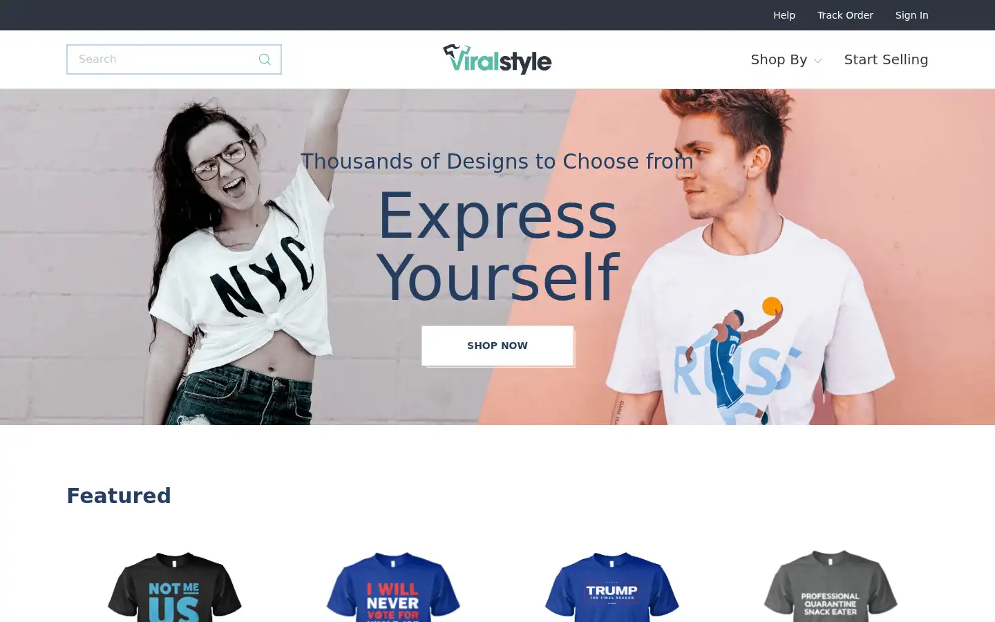 Screenshot of viralstyle.com