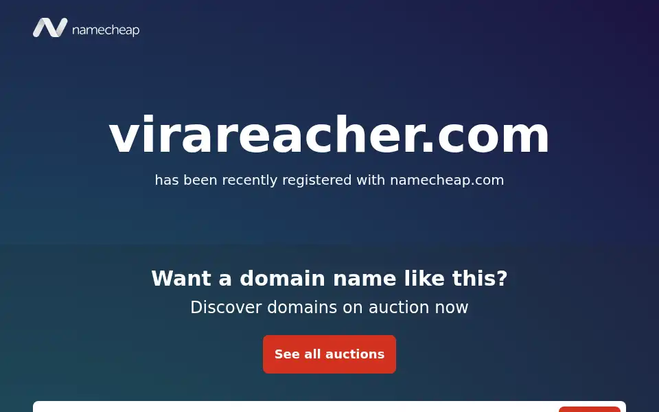 Screenshot of virareacher.com