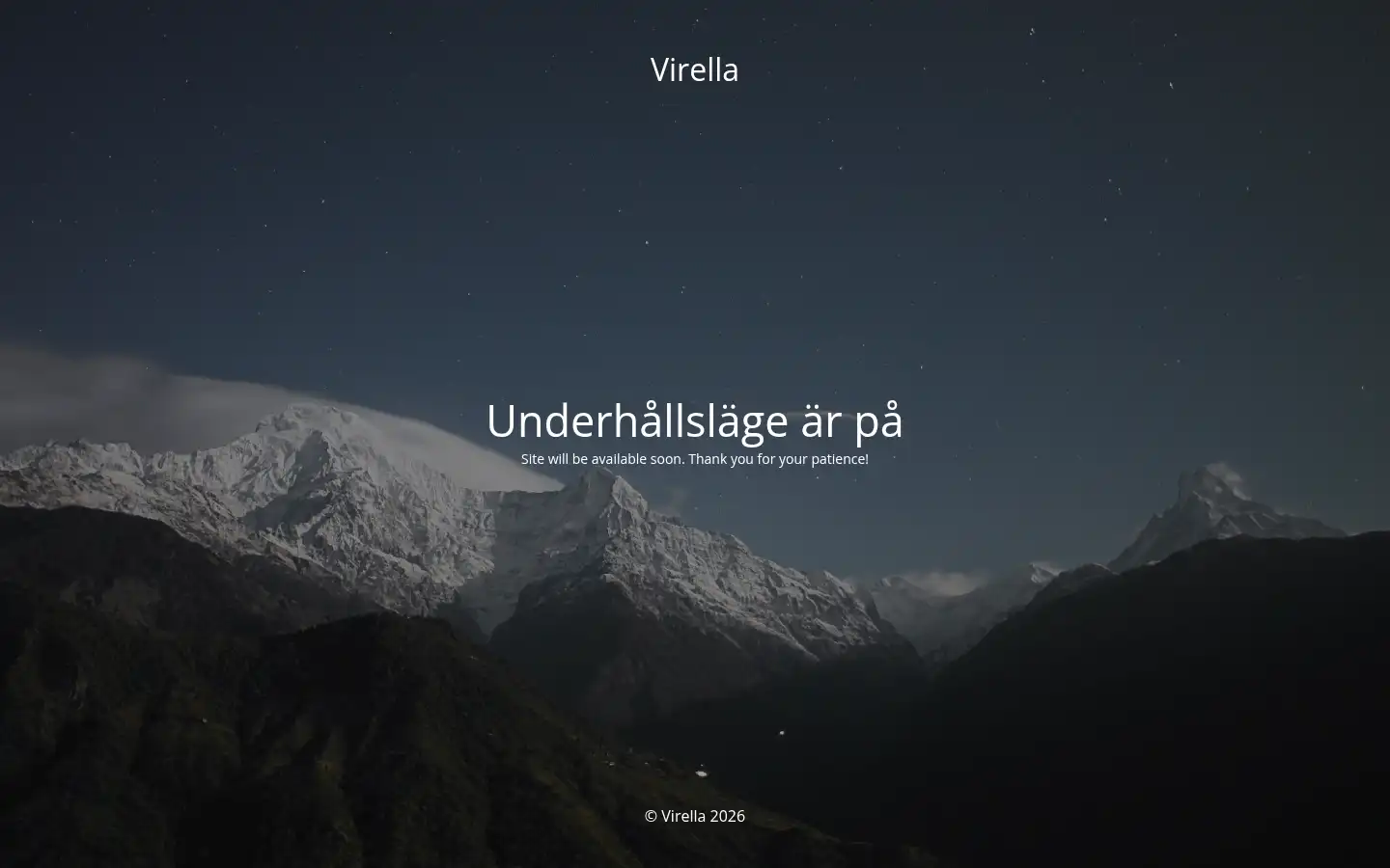 Screenshot of virella.se