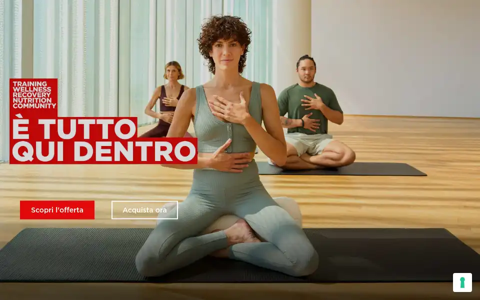 Screenshot of virginactive.it