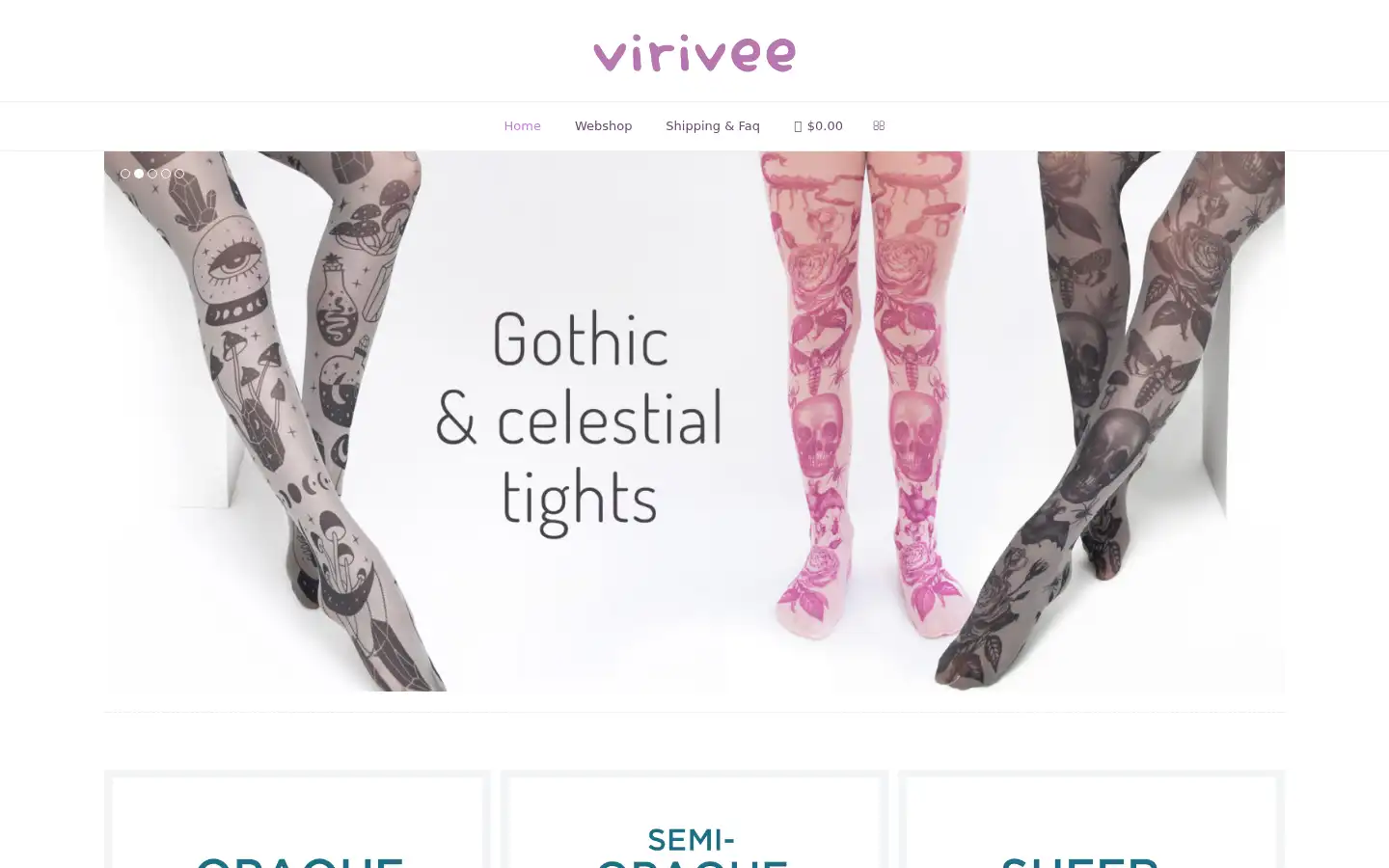 Screenshot of virivee.com